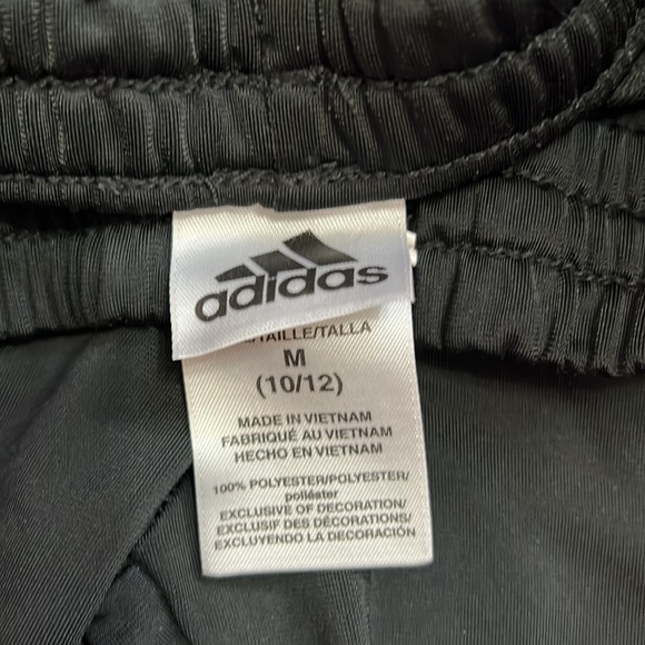 Adidas Kids Unisex Originals Adicolor SST Track Pants Black/White Excellent Cond - Picture 3 of 5
